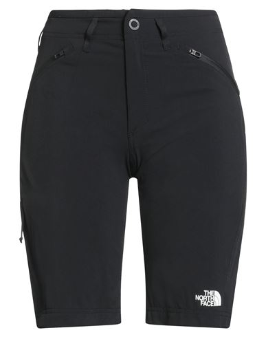 The North Face Woman Shorts & Bermuda Shorts Black Size 12 Nylon, Elastane In Black