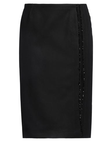 N°21 Woman Midi Skirt Light Brown Size 4 Wool, Polyamide, Elastane, Glass, Polyester In Beige