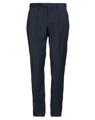 Devore Incipit Man Pants Midnight Blue Size 38 Wool, Polyester, Elastane In Blue