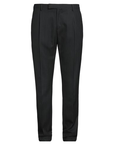 Lardini Man Pants Black Size 34 Viscose In Black