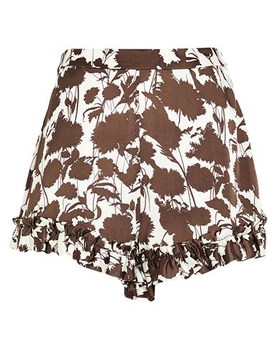 Khaite Woman Shorts & Bermuda Shorts Cream Size 4 Cupro, Silk
