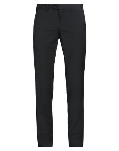 Messagerie Patrizio Piscaglia Man Pants Black Size 38 Wool, Polyester, Elastane