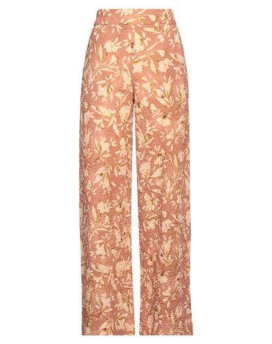 Momoní Woman Pants Antique Rose Size 8 Cotton, Elastane