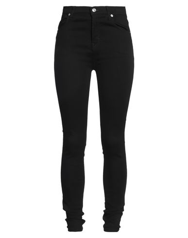 Department Five Department 5 Woman Jeans Black Size 27 Cotton, Elastomultiester, Rubber In Black