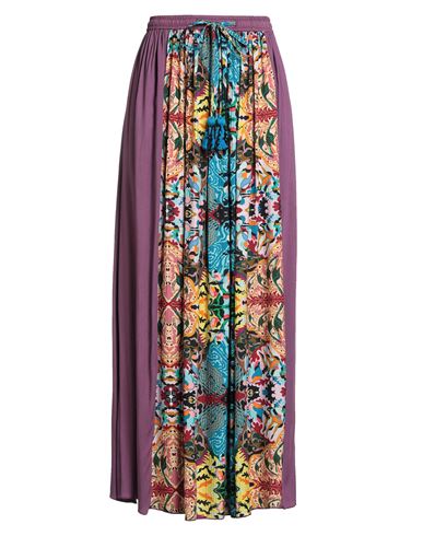 Connor & Blake Woman Maxi Skirt Mauve Size L Viscose