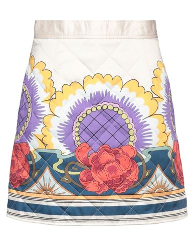 La Doublej La Double J Woman Mini Skirt Ivory Size M Polyester