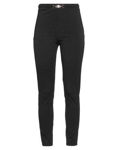 Gaelle Paris Gaëlle Paris Woman Pants Black Size 4 Cotton, Polyamide, Elastane