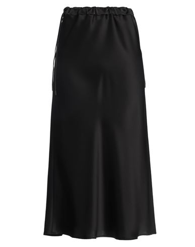 Max Mara Woman Midi Skirt Black Size 10 Triacetate, Polyester In Black