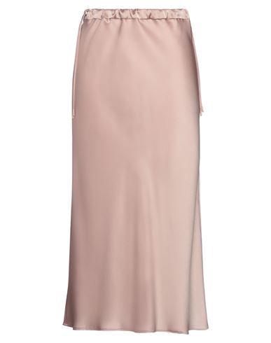 Max Mara Woman Midi Skirt Blush Size 8 Triacetate, Polyester In Pink