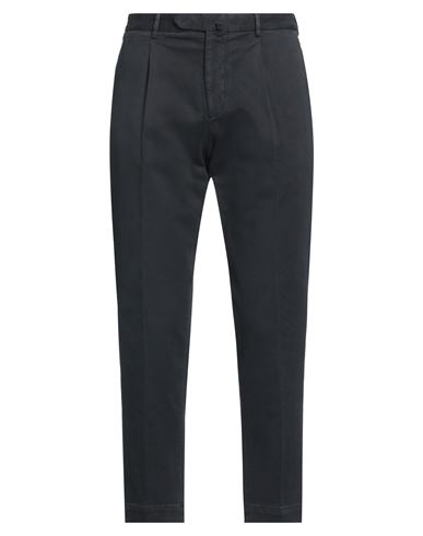Santaniello Exclusively For Mimma Ninni Man Pants Black Size 38 Cotton, Elastane In Black