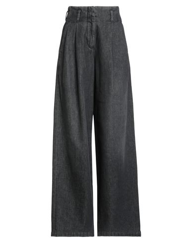 Golden Goose Woman Jeans Black Size 4 Cotton, Polyamide