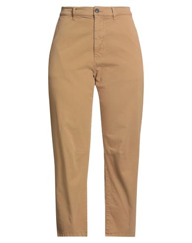 Nili Lotan Woman Pants Camel Size 32 Cotton, Elastane In Brown