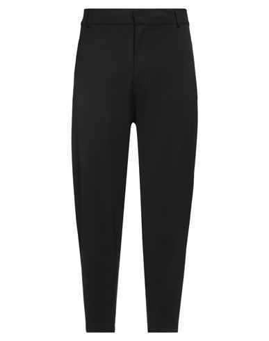 Grifoni Man Pants Black Size 38 Polyester, Virgin Wool, Elastane In Black