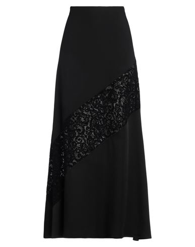 Moschino Couture Woman Maxi Skirt Black Size 8 Acetate, Viscose
