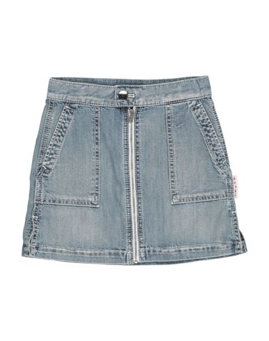 Marni Toddler Girl Denim Skirt Blue Size 6 Cotton In Blue