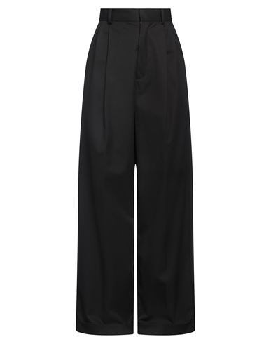 Loewe Woman Pants Black Size 6 Cotton, Silk, Polyester