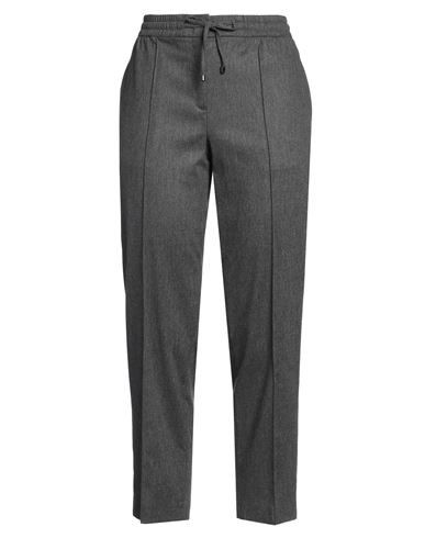 Seventy Venezia Woman Pants Grey Size 8 Viscose, Polyester, Virgin Wool, Elastane