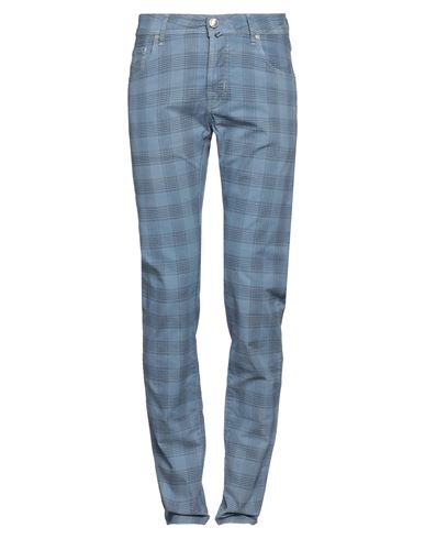 Jacob Cohёn Man Pants Slate Blue Size 30 Cotton, Elastane