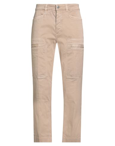 Barmas Man Pants Sand Size 33 Cotton, Elastane In Sand