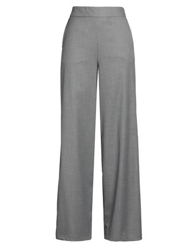 Alessia Santi Woman Pants Grey Size 6 Polyester, Viscose, Elastane In Gray