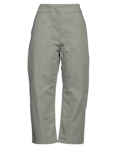 Jil Sander+ Woman Pants Military Green Size 2 Cotton
