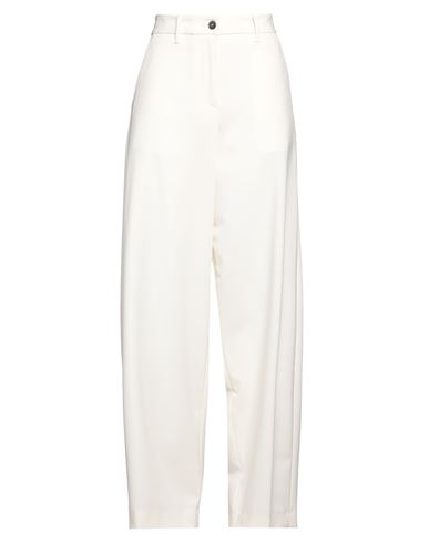 Nine In The Morning Woman Pants Ivory Size 29 Lyocell, Cotton, Elastane