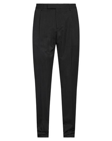 Lardini Man Pants Black Size 40 Wool, Elastane