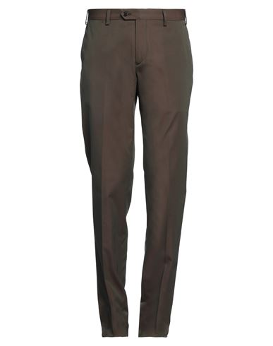 Lardini Man Pants Khaki Size 38 Cotton In Beige
