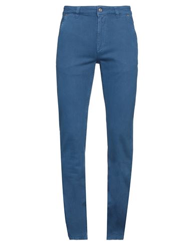 Barmas Man Pants Blue Size 33 Cotton, Modal, Elastane