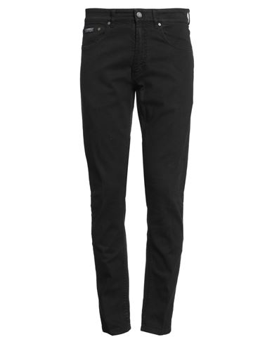 Lardini Man Jeans Black Size 31 Cotton, Elastane