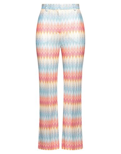 Missoni Woman Pants Sky Blue Size 10 Viscose
