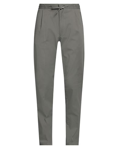 Lardini Man Pants Grey Size 34 Cotton, Elastane In Grey