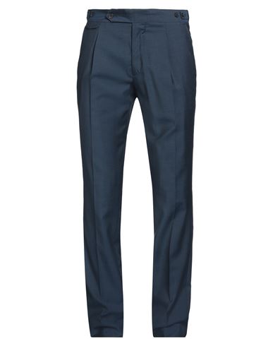 Lardini Man Pants Navy Size 38 Wool In Navy