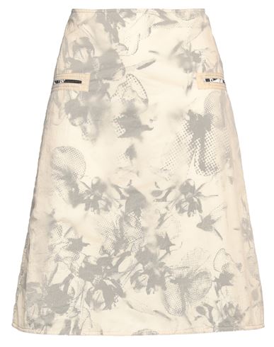 Low Classic Woman Mini Skirt Beige Size M Nylon