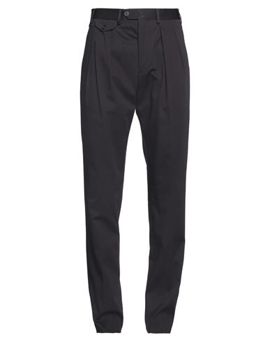 Lardini Man Pants Charcoal Size 36 Cotton, Elastane