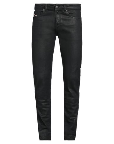 Diesel Man Jeans Black Size 34w-32l Cotton, Polyester, Elastane