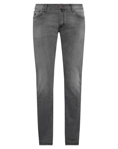 Moorer Man Jeans Black Size 35 Cotton, Polyurethane, Elastane In Black