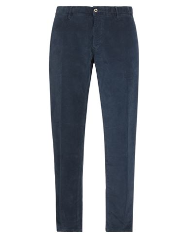 Incotex Man Pants Navy Size 32 Cotton, Elastane In Blue