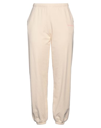 Sporty And Rich Sporty & Rich Woman Pants Beige Size Xl Cotton