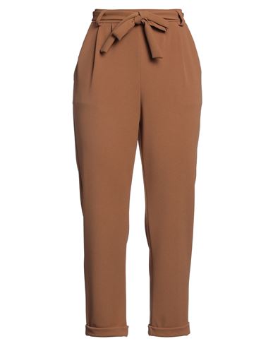 Toy G. Woman Pants Camel Size 10 Polyester, Elastane