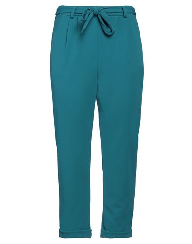 Toy G. Woman Pants Deep Teal Size 10 Polyester, Elastane