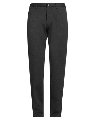 Officina Slowear Man Pants Charcoal Size 42 Viscose, Polyamide, Polyester, Elastane