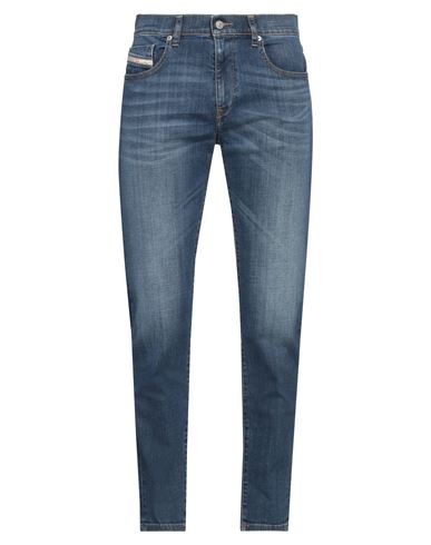 Diesel Man Jeans Blue Size 34w-32l Cotton, Elastane