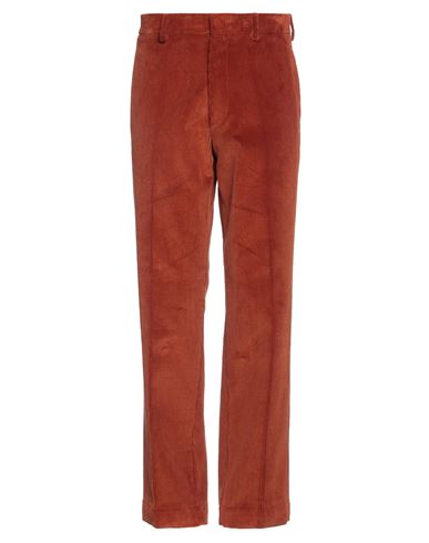 Berwich Man Pants Camel Size 30 Cotton
