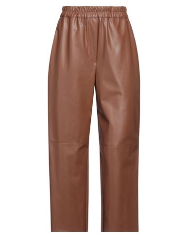 Toy G. Woman Pants Brown Size 10 Polyurethane
