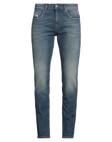 Diesel Man Jeans Blue Size 34w-32l Cotton, Elastane