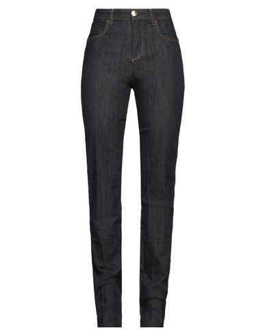 Liu •jo Woman Jeans Blue Size 27 Cotton, Polyester, Elastane