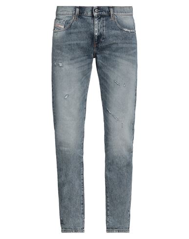 Diesel Man Jeans Blue Size 34w-32l Cotton, Elastane