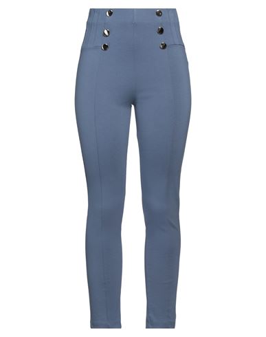 Toy G. Woman Pants Slate Blue Size 12 Polyester, Elastane