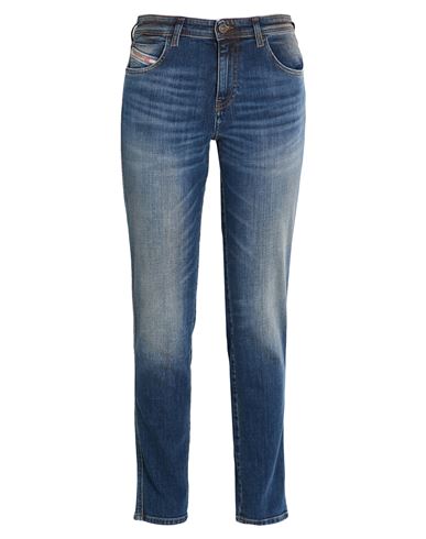 Diesel Woman Jeans Blue Size 29w-32l Cotton, Elastane